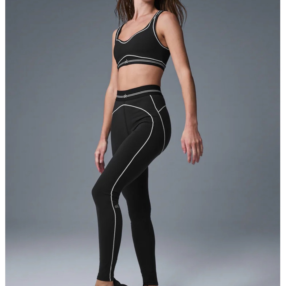 Alo airbrush heart throb legging